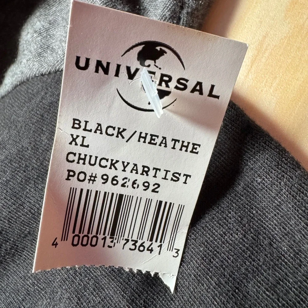 Chucky Tee XL Horror Nights Raglan 2023 Artist Signature Series Good Guys Black - Picture 9 of 10